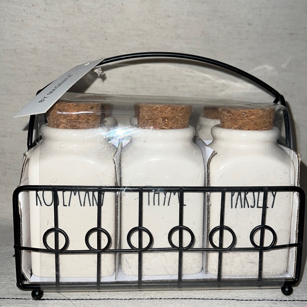 RAE DUNN SPICE JARS